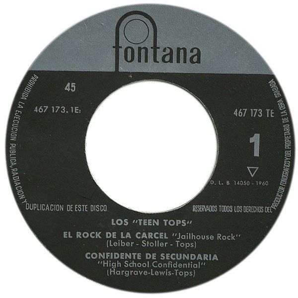 El Trepidante Rock And Roll De Los Teen Tops