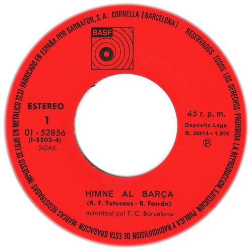 Himne Al Barça (En Commemoració Del 75 Aniversari)