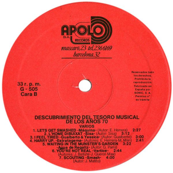 Descubrimiento Del Tesoro Musical De Los Años 70