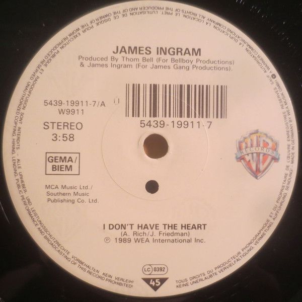 I Don't Have The Heart