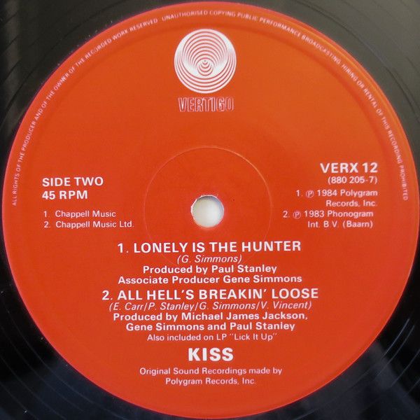 Heaven's On Fire / Lonely Is The Hunter / All Hell's Breaking Loose