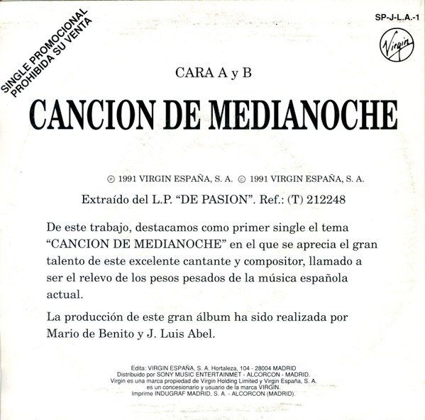 Canción De Medianoche