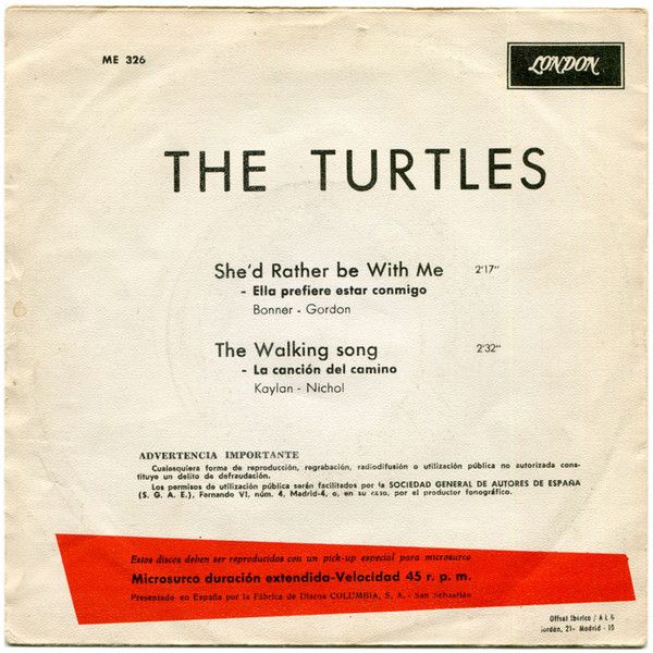 She'd Rather Be With Me / The Walking Song