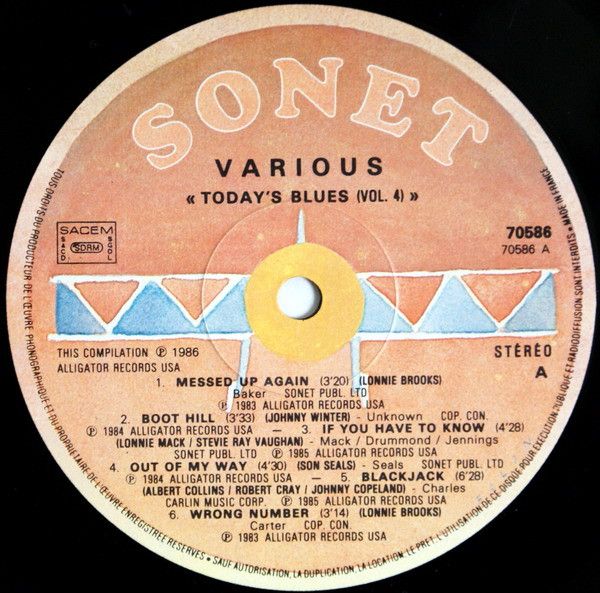 Today's Blues Volume 4