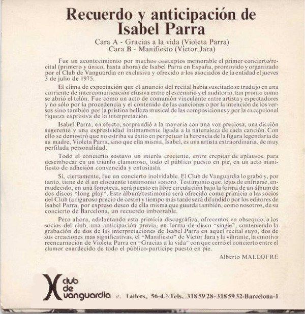 af0bcf523fbb6a0b3a17e1fcda4c3103cf00a256_0_0.jpeg Recuerdo Y Anticipación De Isabel Parra