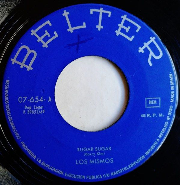 Voy A Pintar Las Paredes Con Tu Nombre / Sugar Sugar