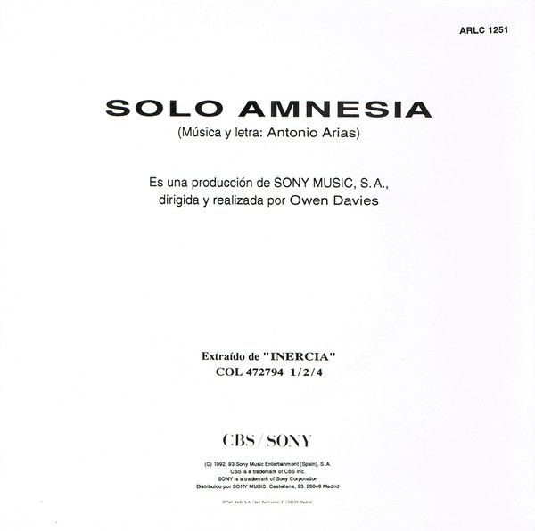 Solo Amnesia
