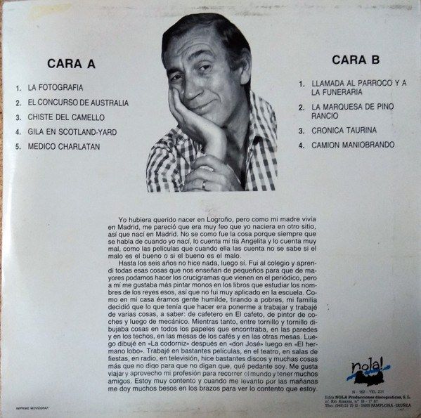 Señoras Y Señores Con Ustedes... Gila