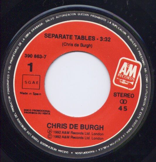 Separate Tables