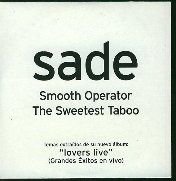 c55346a4d1911f35018ee0509ab5cace000e39c0_0_0.jpeg Smooth Operator / The Sweetest Taboo