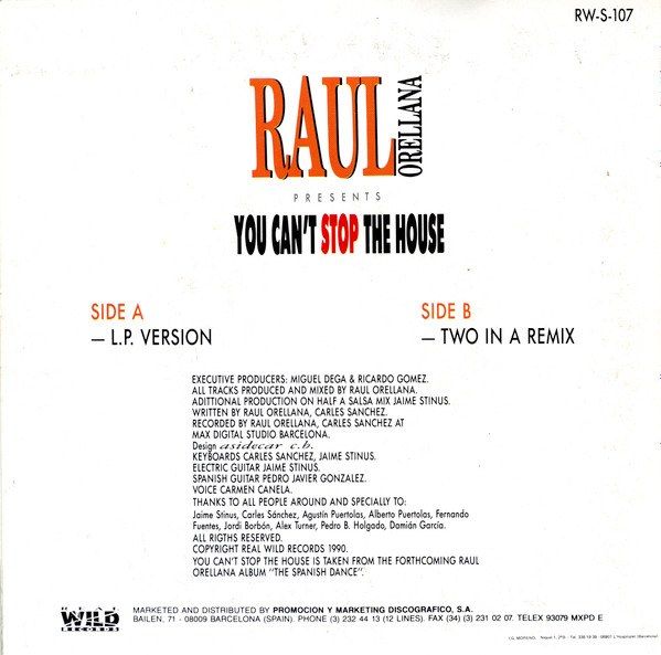 You Can't Stop The House - The Mixes