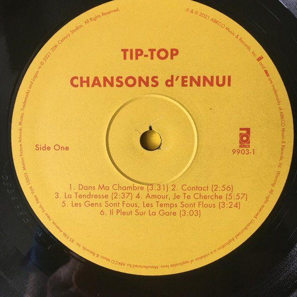 Chansons D'Ennui
