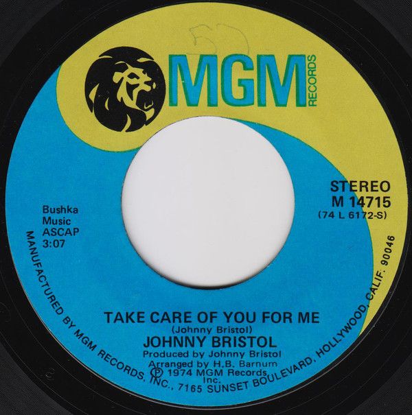 Hang On In There Baby / Take Care Of You For Me