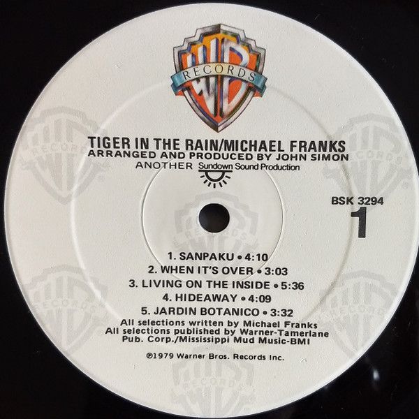 Tiger In The Rain