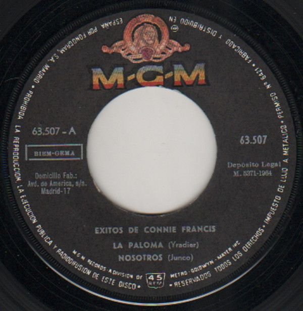 Exitos De Connie Francis