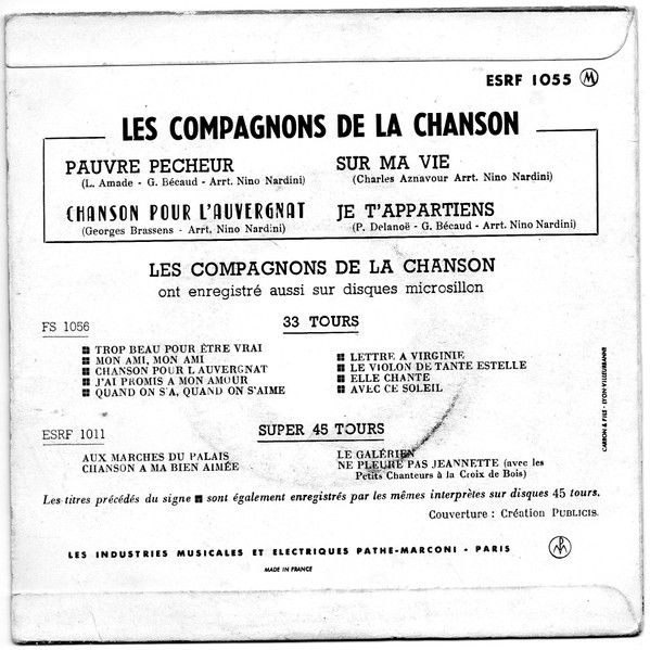 Je T'appartiens
