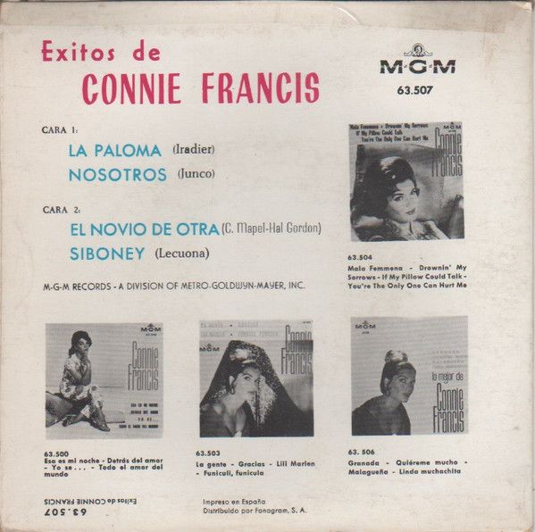 Exitos De Connie Francis