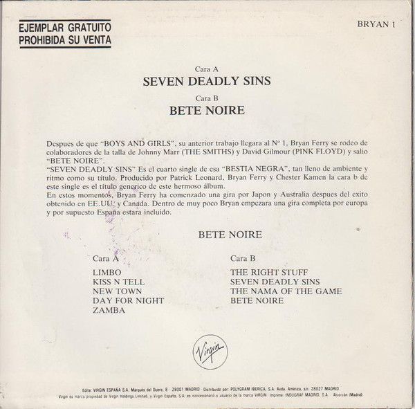 Seven Deadly Sins