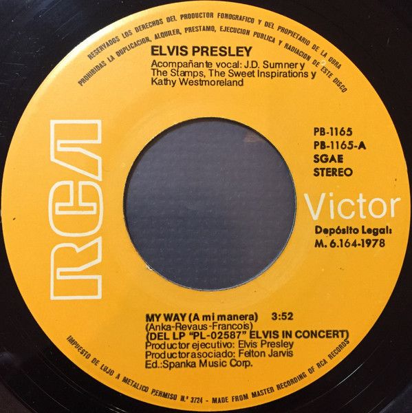 My Way = A Mi Manera
