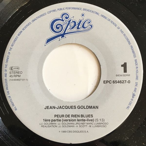 Peur De Rien Blues