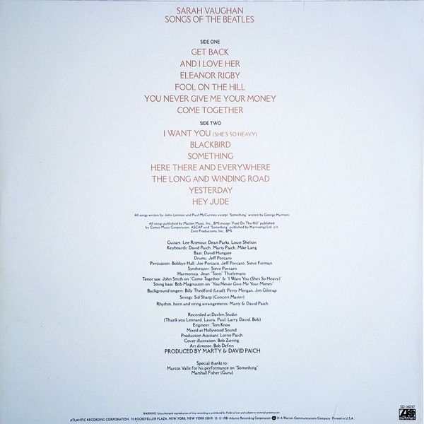 Songs Of The Beatles