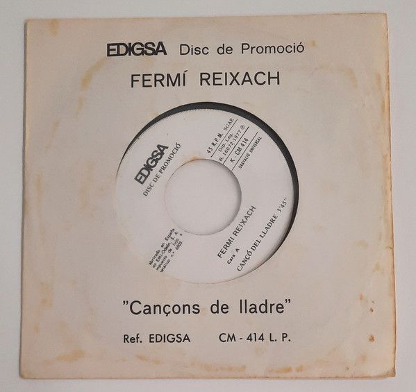 Canço Del Lladre / Joan Sarrallonga