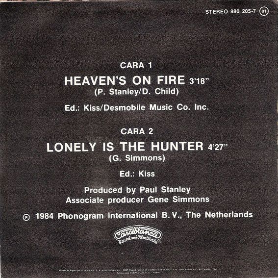 Heaven's On Fire = El Cielo Esta Ardiendo