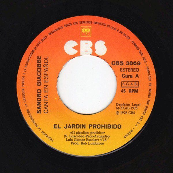 Canta En Español El Jardin Prohibido