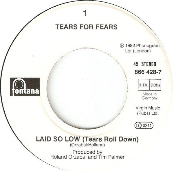 Laid So Low (Tears Roll Down)
