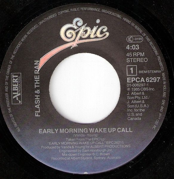Early Morning Wake Up Call