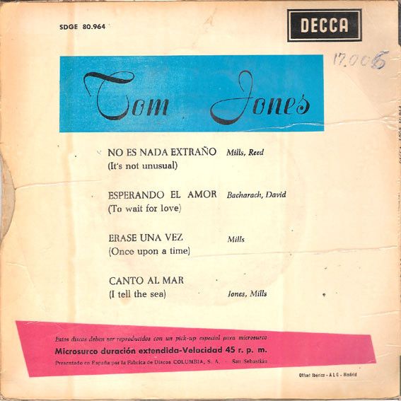 No Es Nada Extraño / Esperando El Amor / Erase Una Vez / Canto Al Mar