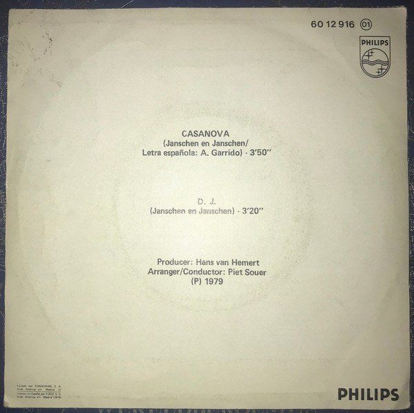 Casanova (Spanish Version) / D.J.