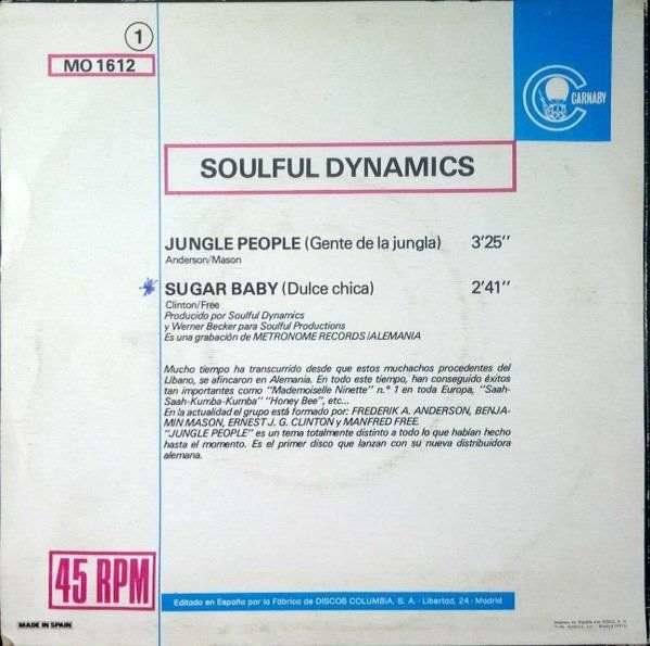 Jungle People / Sugar Baby