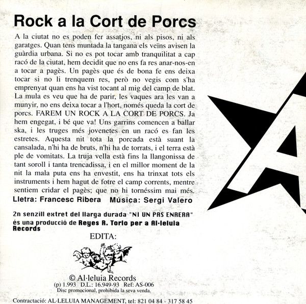 Rock A La Cort De Porcs