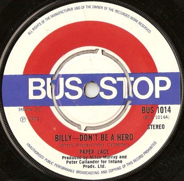 Billy - Don't Be A Hero