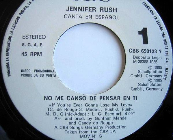 Canta En Español - No Me Canso De Pensar En Ti