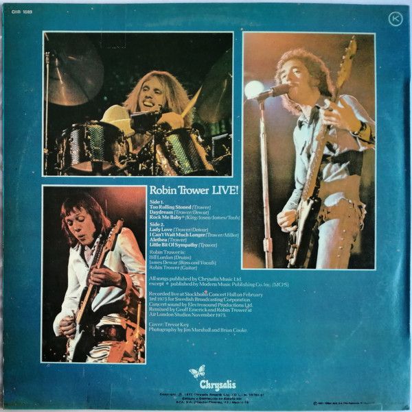 Robin Trower Live!