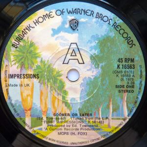 Sooner Or Later / Miracle Woman