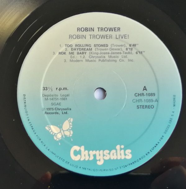 Robin Trower Live!