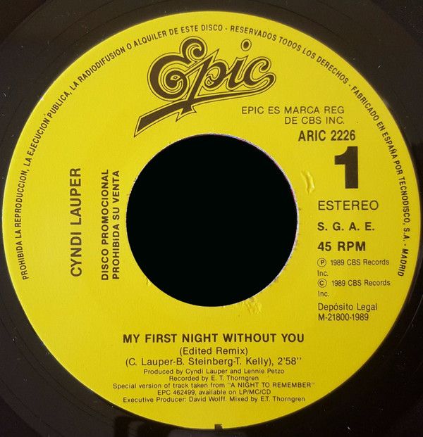 My First Night Without You