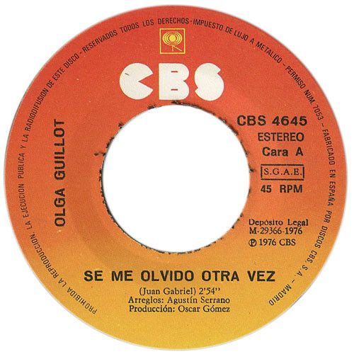 Se Me Olvidó Otra Vez / Guarare