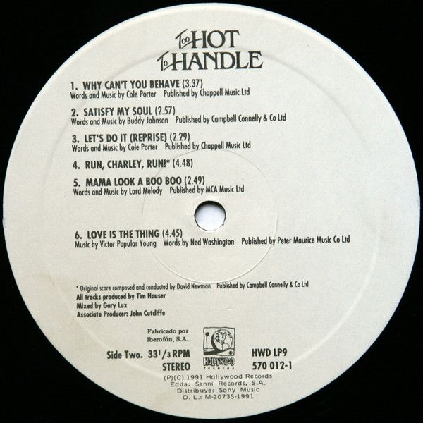 Too Hot To Handle - Music From The Original Motion Picture Soundtrack