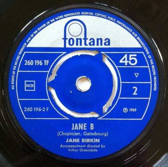 Je T'aime....Moi Non Plus / Jane B