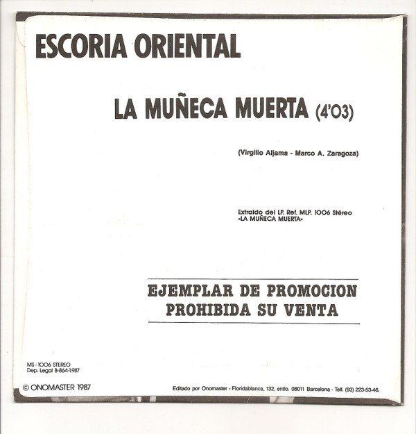 c0629108ceefc90ffb64e12f4f6663c18862756e_0_0.jpeg La Muñeca Muerta