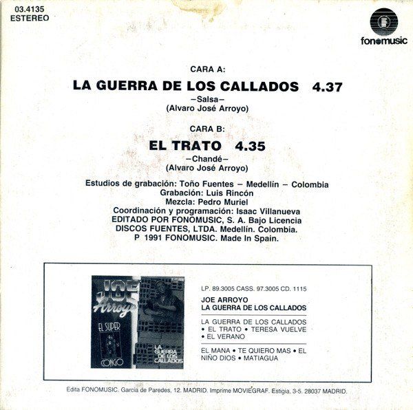La Guerra De Los Callados