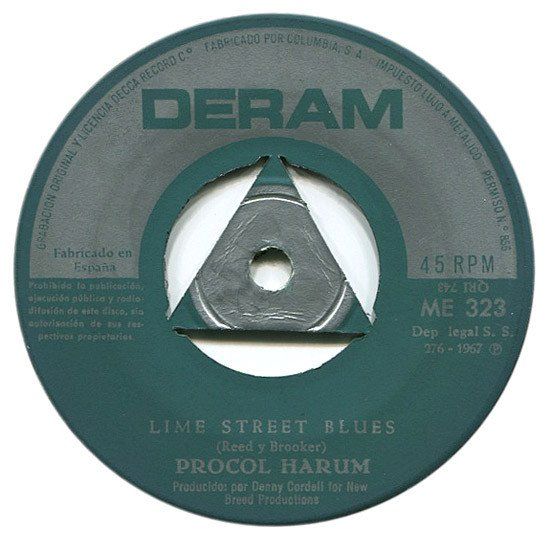 A Whiter Shade Of Pale = Con Su Blanca Palidez / Lime Street Blues