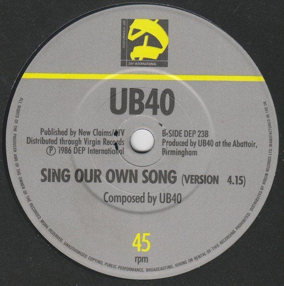Sing Our Own Song