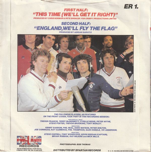 This Time (We'll Get It Right) / England, We'll Fly The Flag