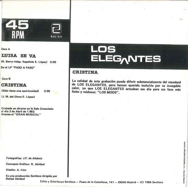 Luisa Se Va / Cristina