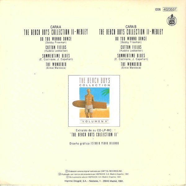 The Beach Boys Collection II Medley